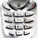 KEYPADSIEC55-S Tastiera Keypad per Siemens C55 Silver (Original) (originale)
